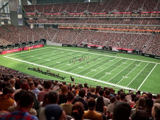 Mercedes-Benz Stadium - Section 232 Seat View