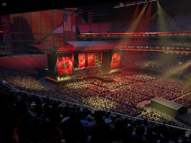 Mercedes-Benz Stadium - Section 232 Seat View