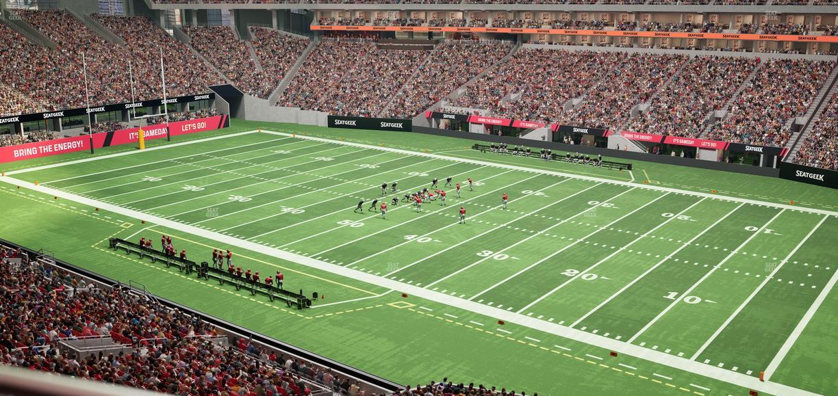 Mercedes-Benz Stadium - Section 232 Seat View