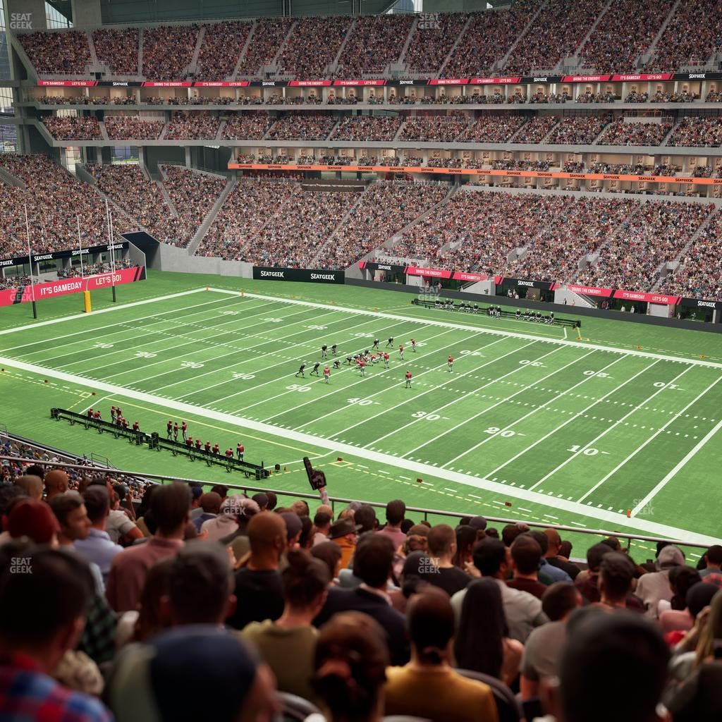 Mercedes-Benz Stadium - Section 232 Seat View