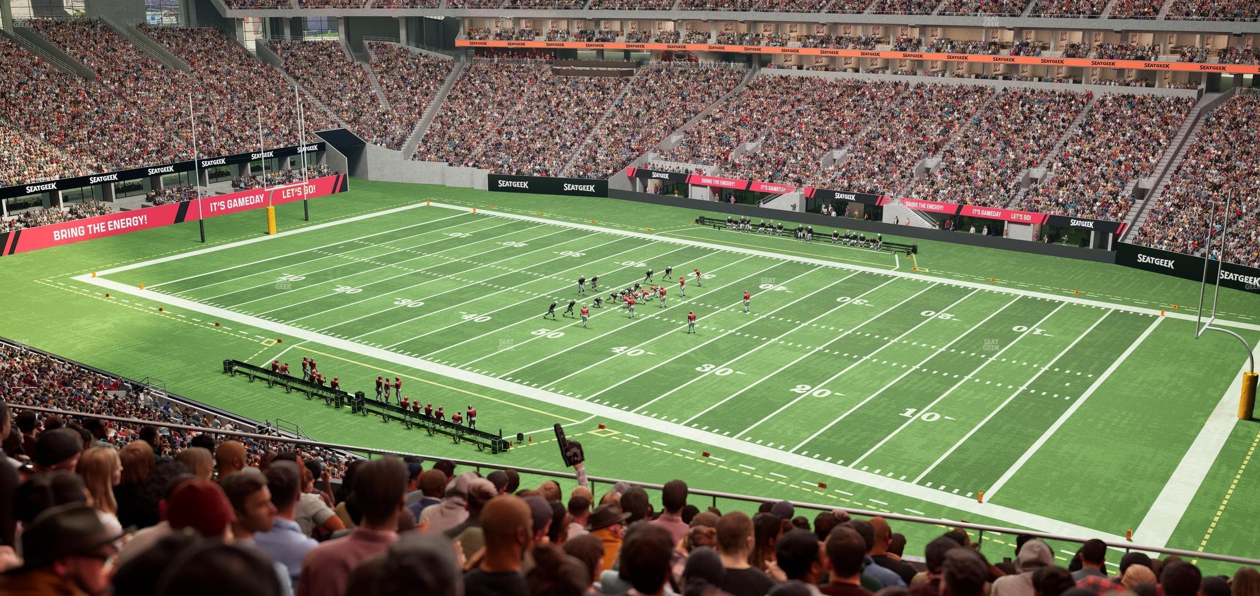 Mercedes-Benz Stadium - Section 232 Seat View