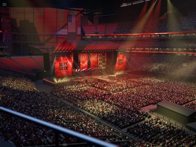 Mercedes-Benz Stadium - Section 232 Seat View