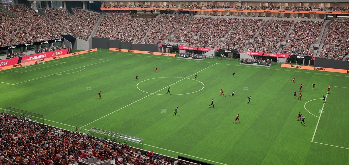 Mercedes-Benz Stadium - Section 233 Seat View