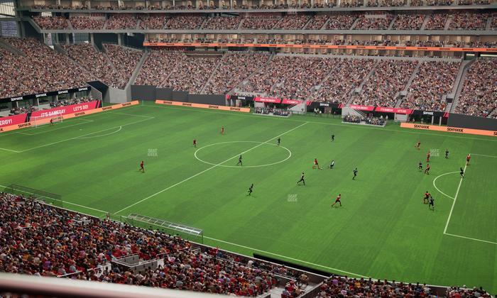 Mercedes-Benz Stadium - Section 233 Seat View