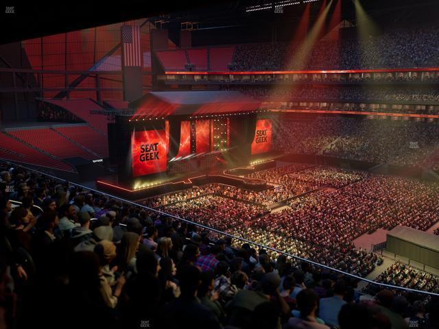 Mercedes-Benz Stadium - Section 233 Seat View