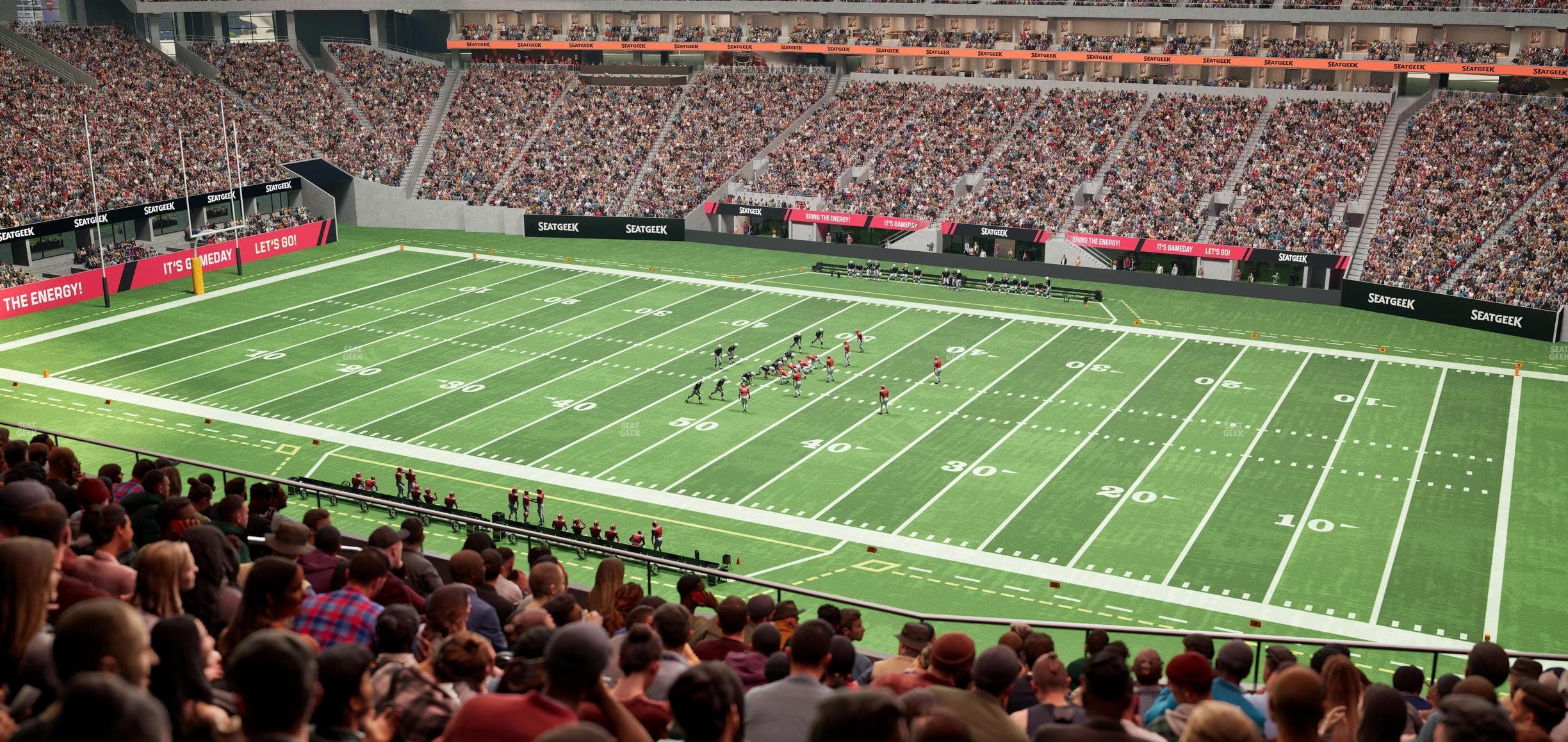 Mercedes-Benz Stadium - Section 233 Seat View