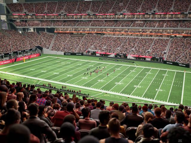 Mercedes-Benz Stadium - Section 233 Seat View