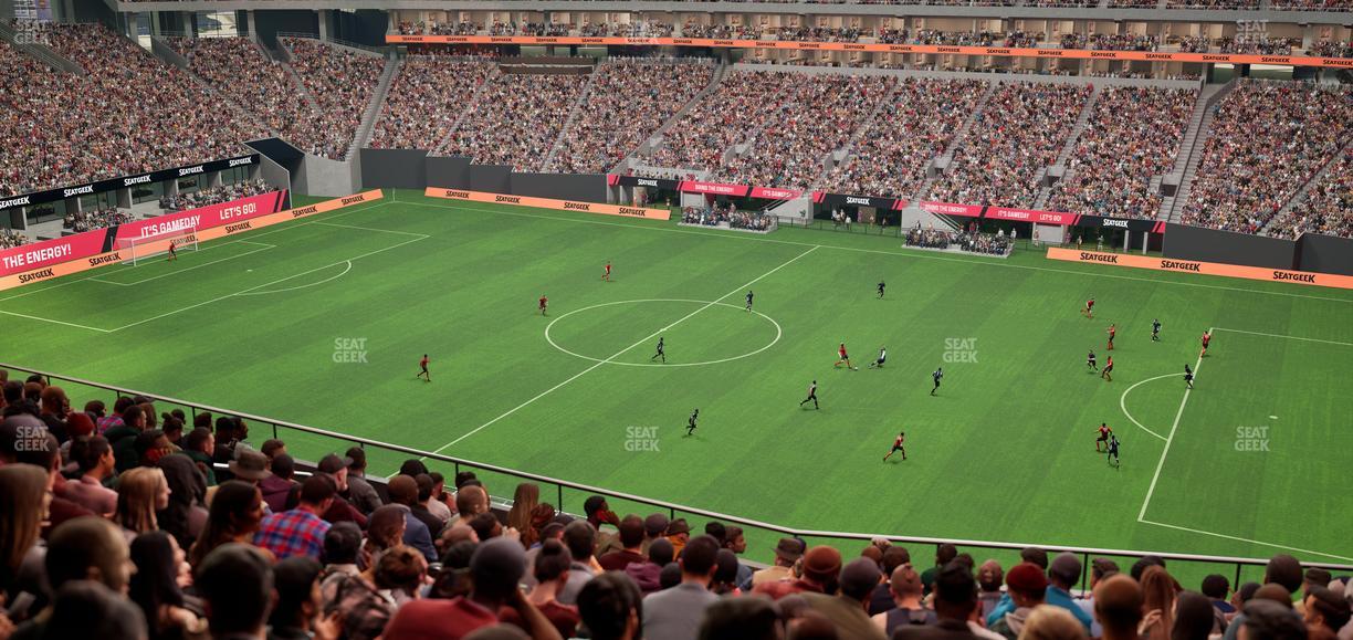 Mercedes-Benz Stadium - Section 233 Seat View