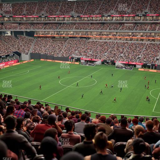 Mercedes-Benz Stadium - Section 233 Seat View