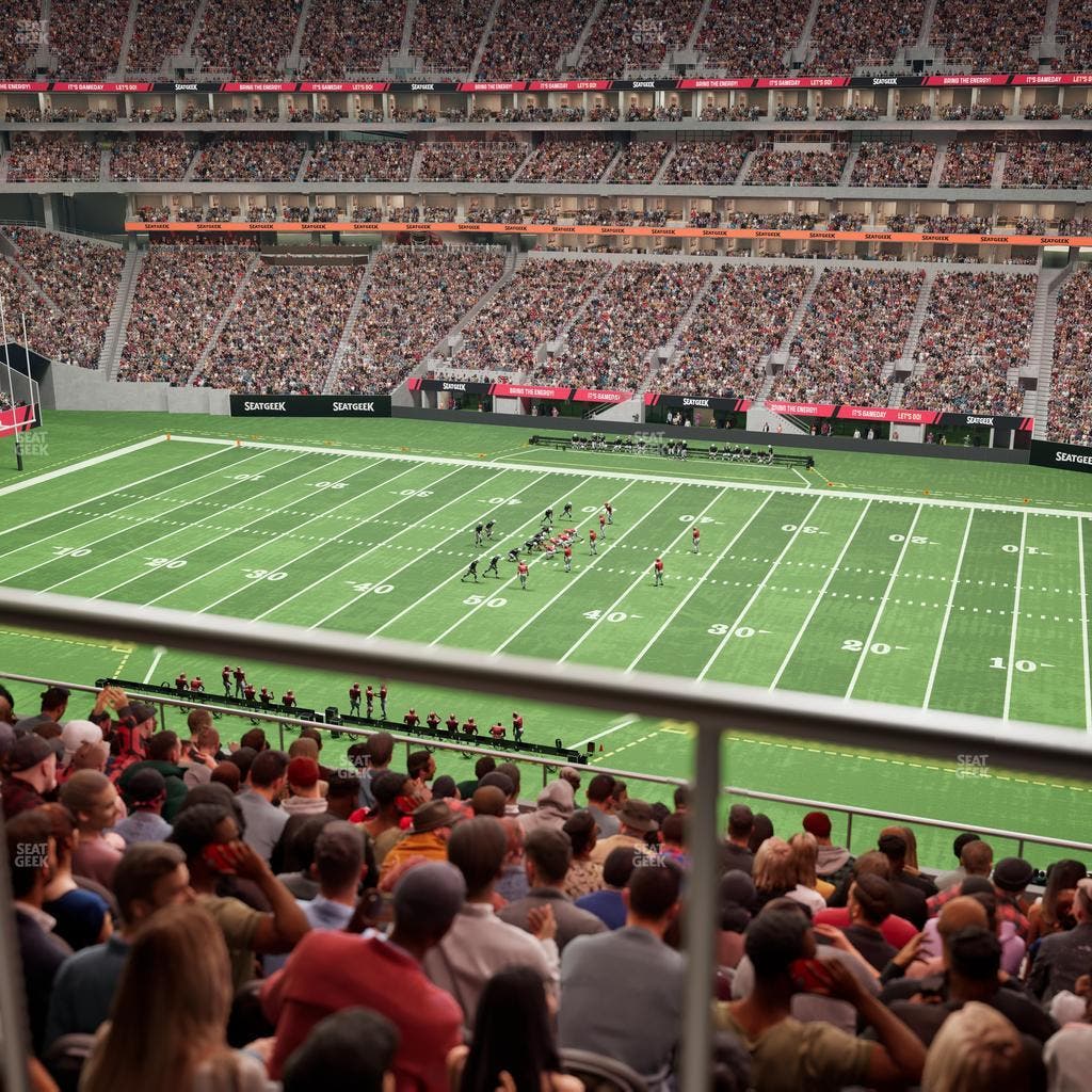 Mercedes-Benz Stadium - Section 234 Seat View