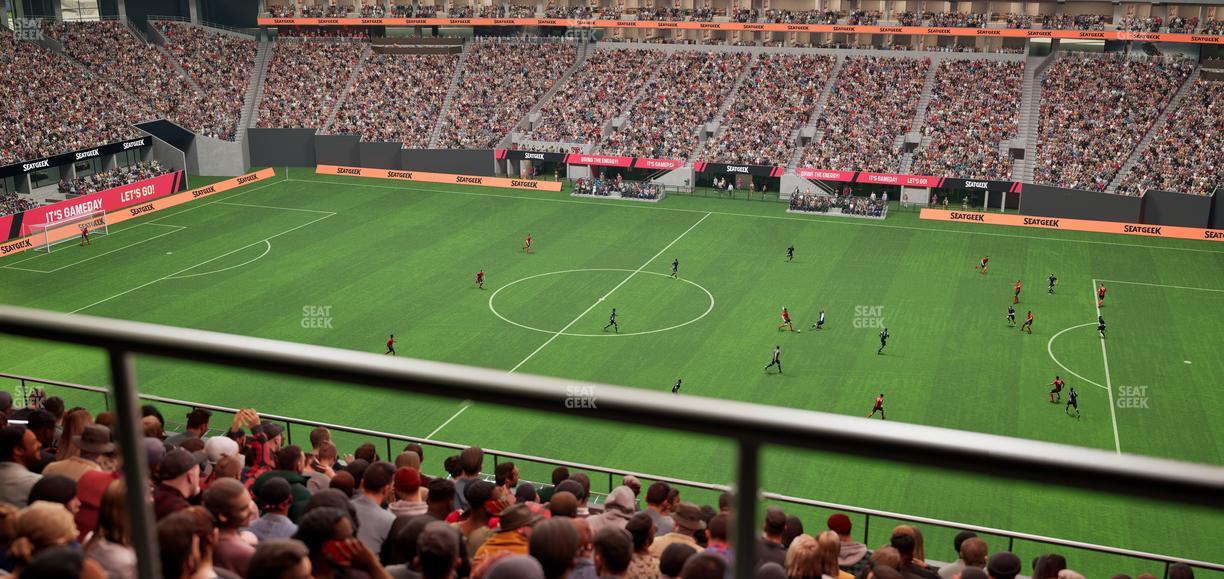 Mercedes-Benz Stadium - Section 234 Seat View