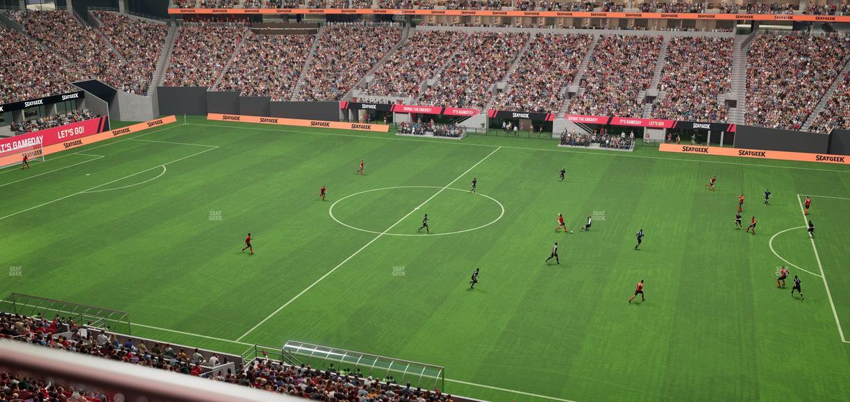 Mercedes-Benz Stadium - Section 234 Seat View