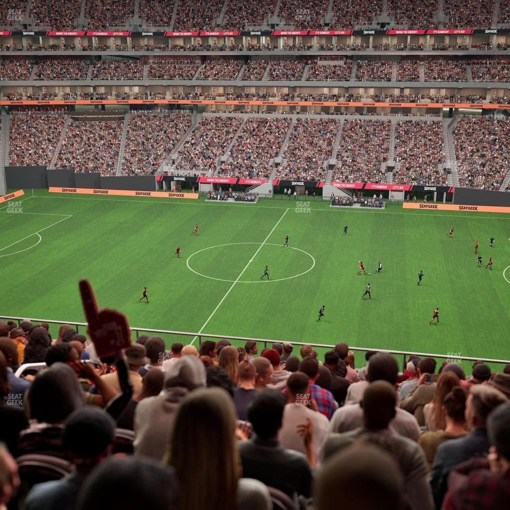 Mercedes-Benz Stadium - Section 235 Seat View