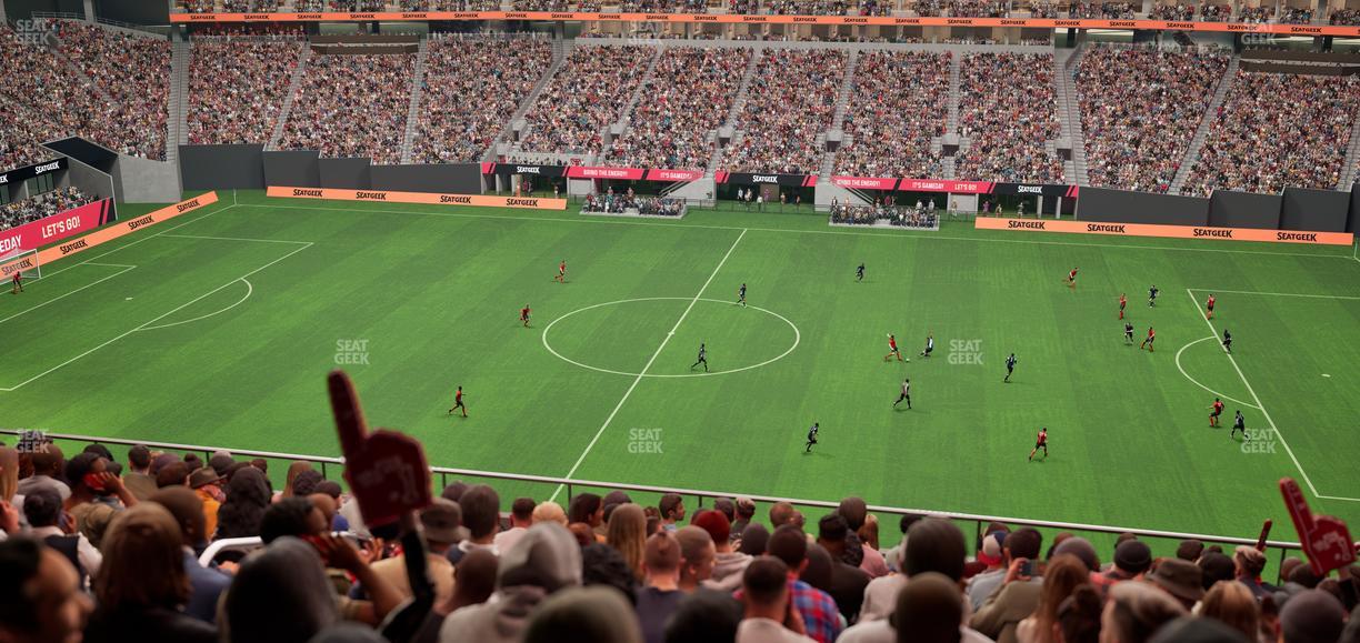 Mercedes-Benz Stadium - Section 235 Seat View