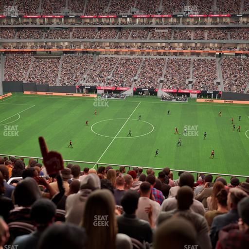 Mercedes-Benz Stadium - Section 235 Seat View