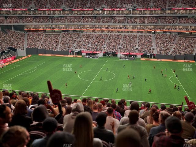 Mercedes-Benz Stadium - Section 235 Seat View