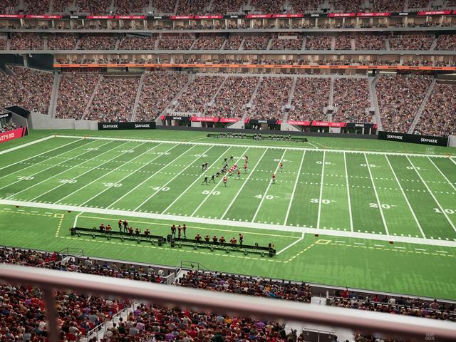 Mercedes-Benz Stadium - Section 235 Seat View