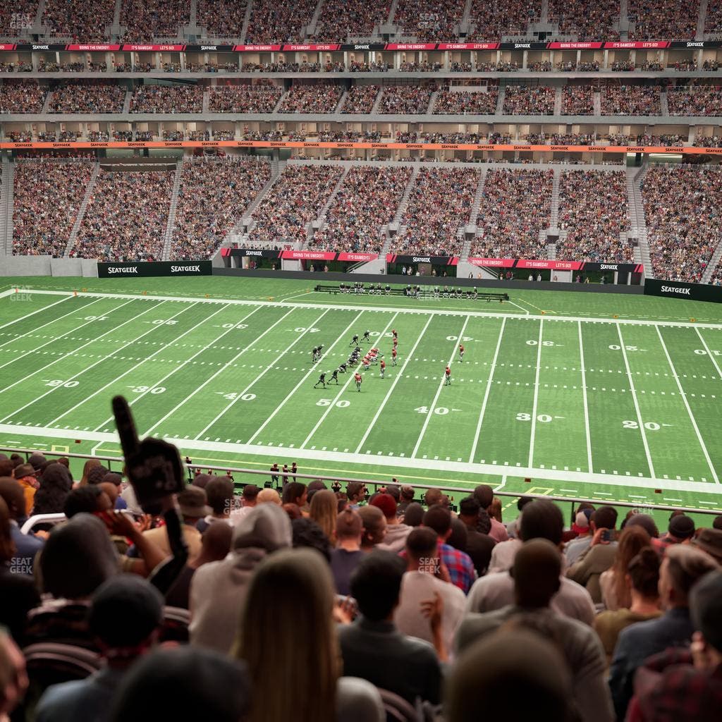 Mercedes-Benz Stadium - Section 235 Seat View