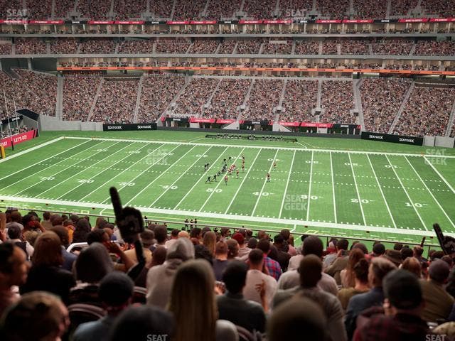 Mercedes-Benz Stadium - Section 235 Seat View