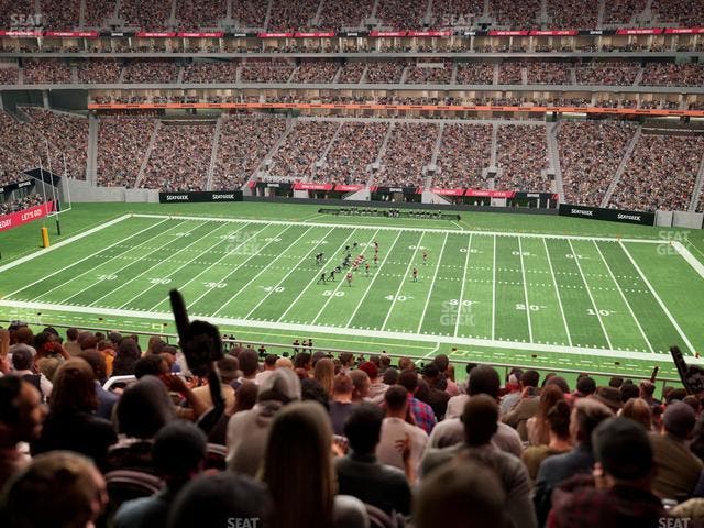 Mercedes-Benz Stadium - Section 235 Seat View