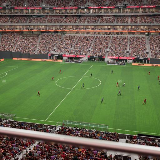 Mercedes-Benz Stadium - Section 235 Seat View