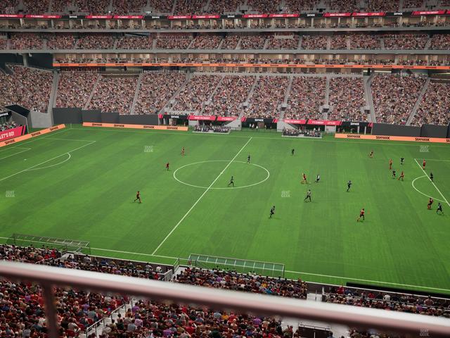 Mercedes-Benz Stadium - Section 235 Seat View