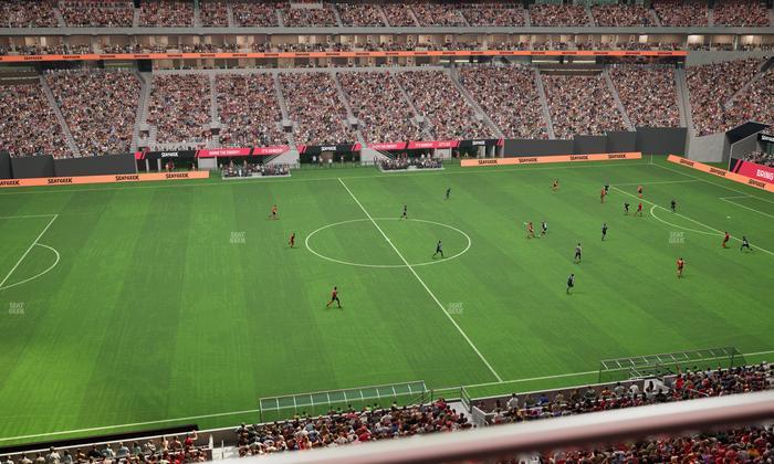 Mercedes-Benz Stadium - Section 239 Seat View
