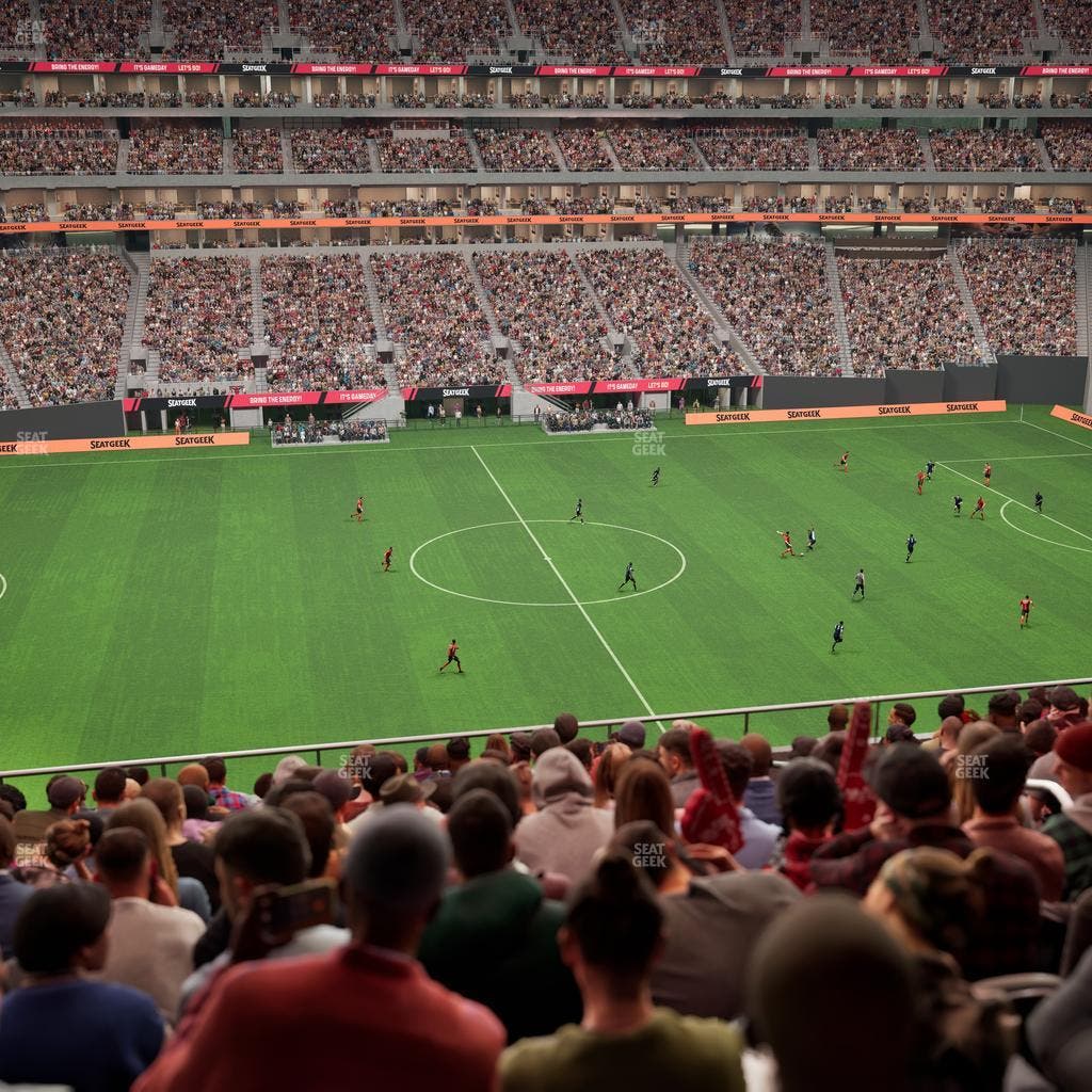 Mercedes-Benz Stadium - Section 239 Seat View