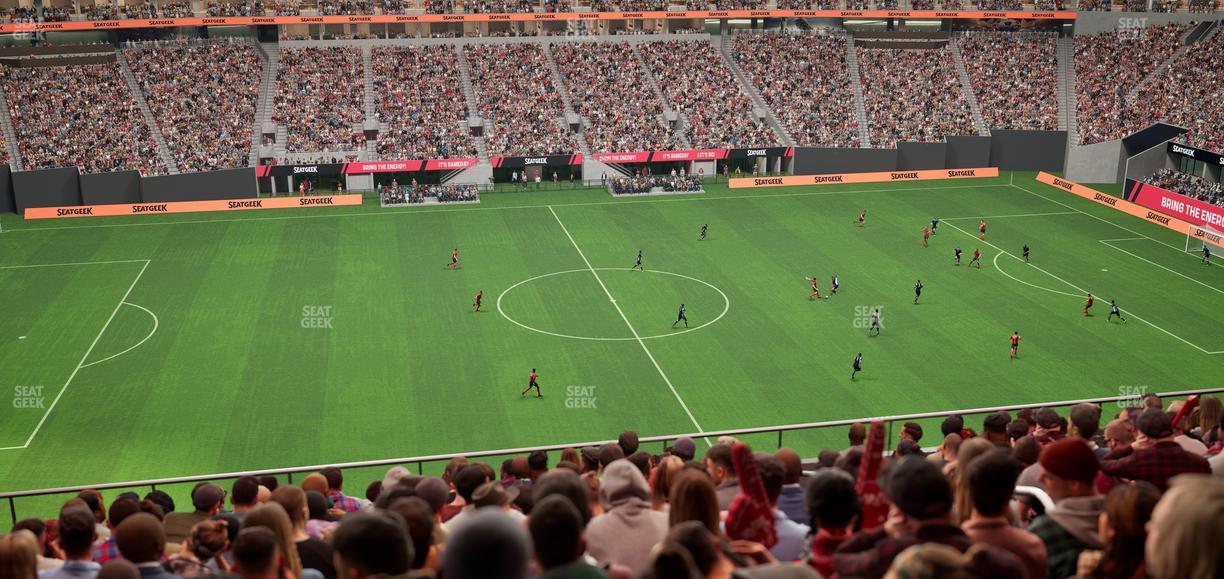 Mercedes-Benz Stadium - Section 239 Seat View