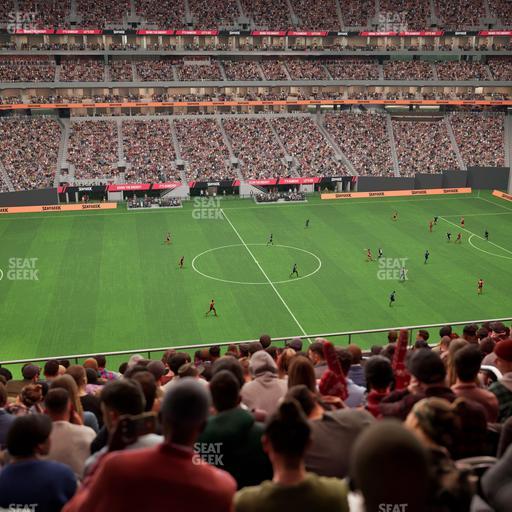 Mercedes-Benz Stadium - Section 239 Seat View