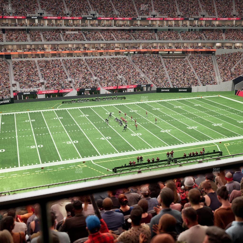 Mercedes-Benz Stadium - Section 240 Seat View