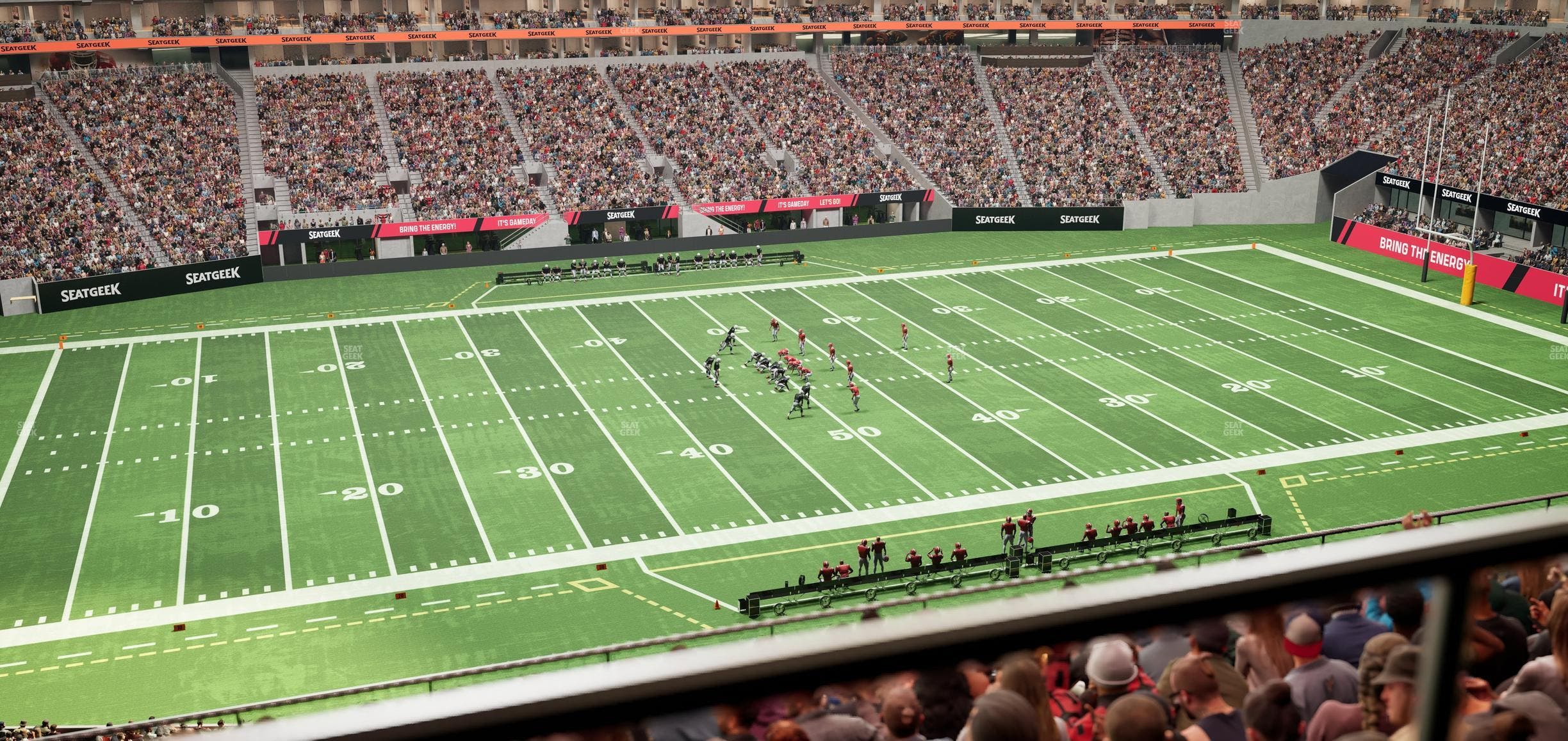Mercedes-Benz Stadium - Section 240 Seat View