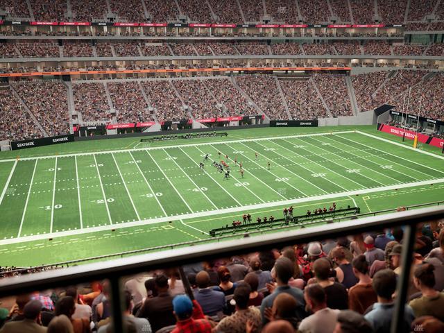 Mercedes-Benz Stadium - Section 240 Seat View