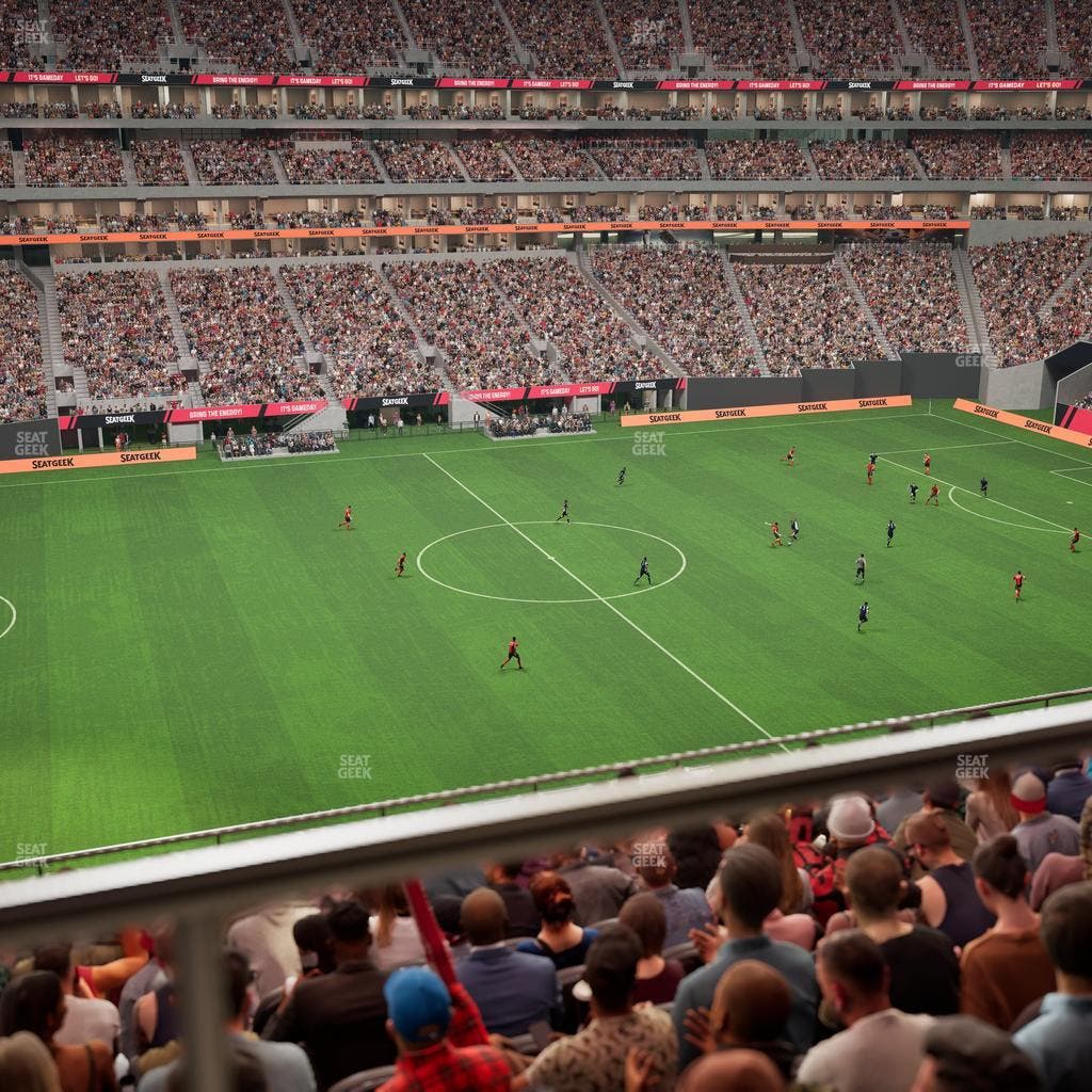 Mercedes-Benz Stadium - Section 240 Seat View