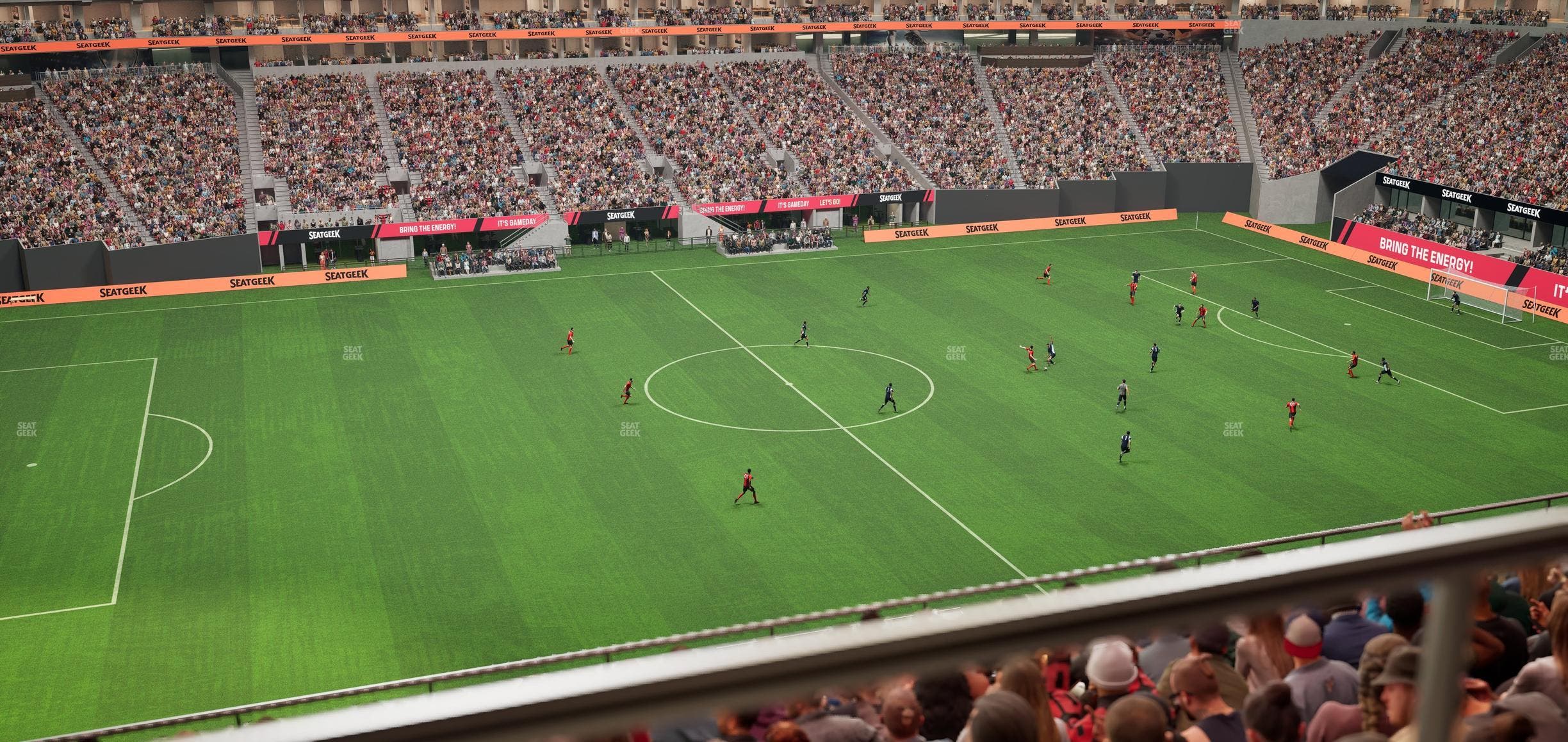 Mercedes-Benz Stadium - Section 240 Seat View