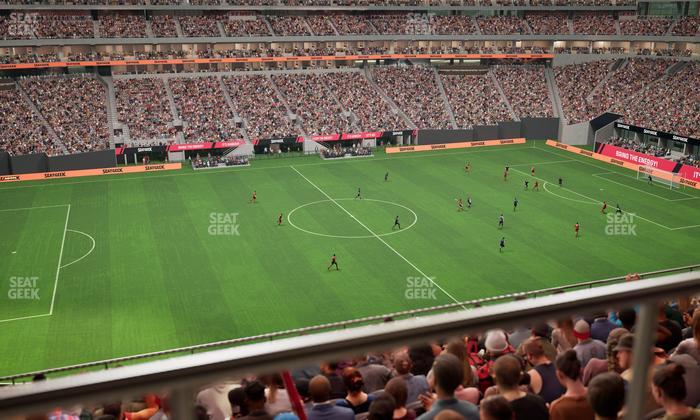 Mercedes-Benz Stadium - Section 240 Seat View