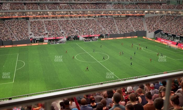 Mercedes-Benz Stadium - Section 240 Seat View