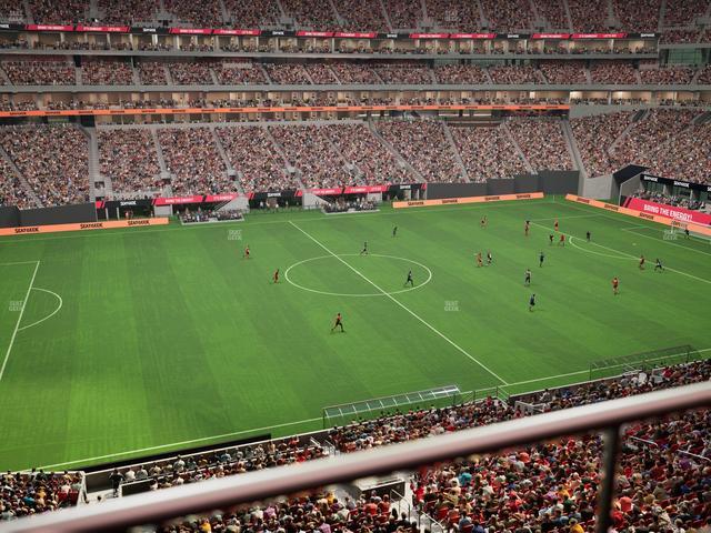 Mercedes-Benz Stadium - Section 240 Seat View