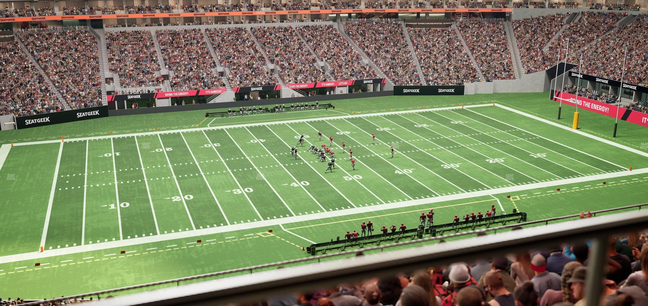 Mercedes-Benz Stadium - Section 240 Seat View