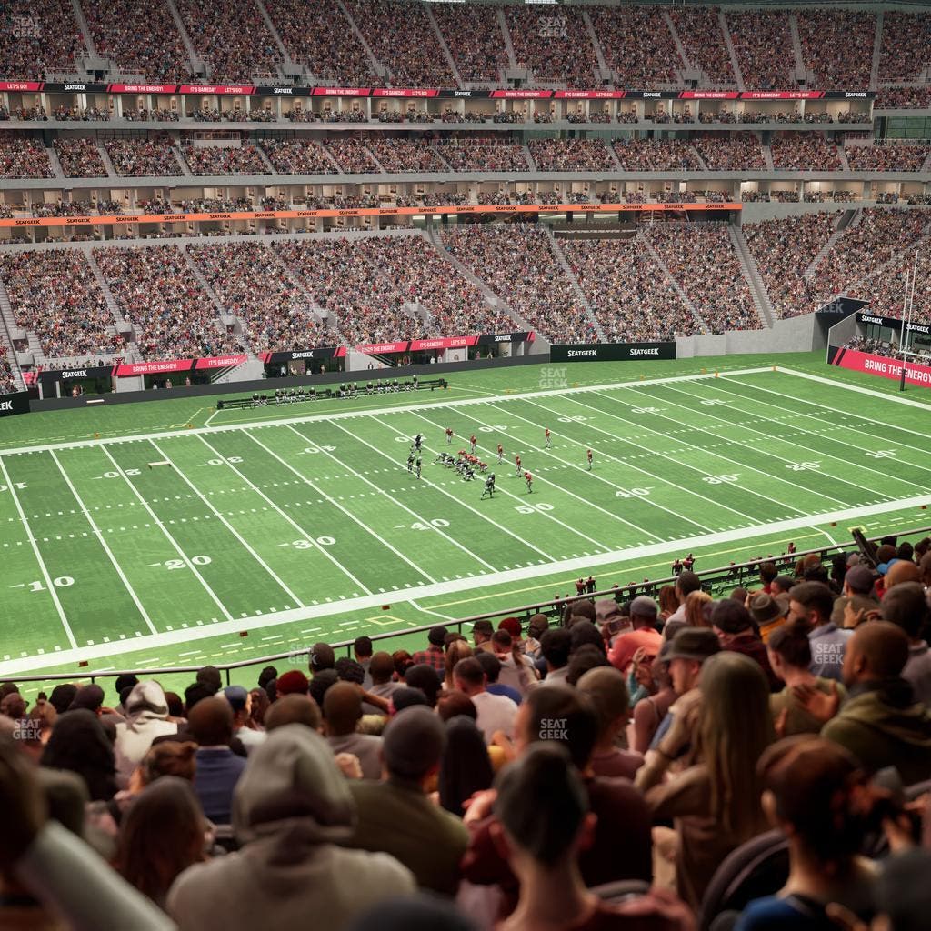 Mercedes-Benz Stadium - Section 241 Seat View