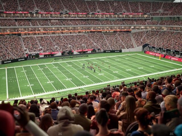 Mercedes-Benz Stadium - Section 241 Seat View