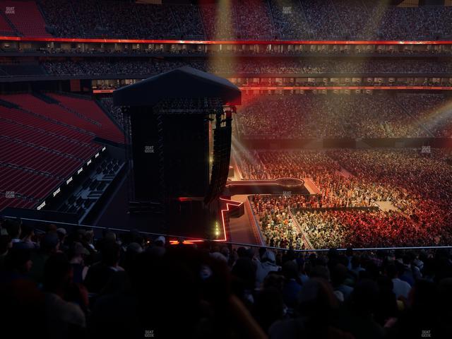 Mercedes-Benz Stadium - Section 241 Seat View