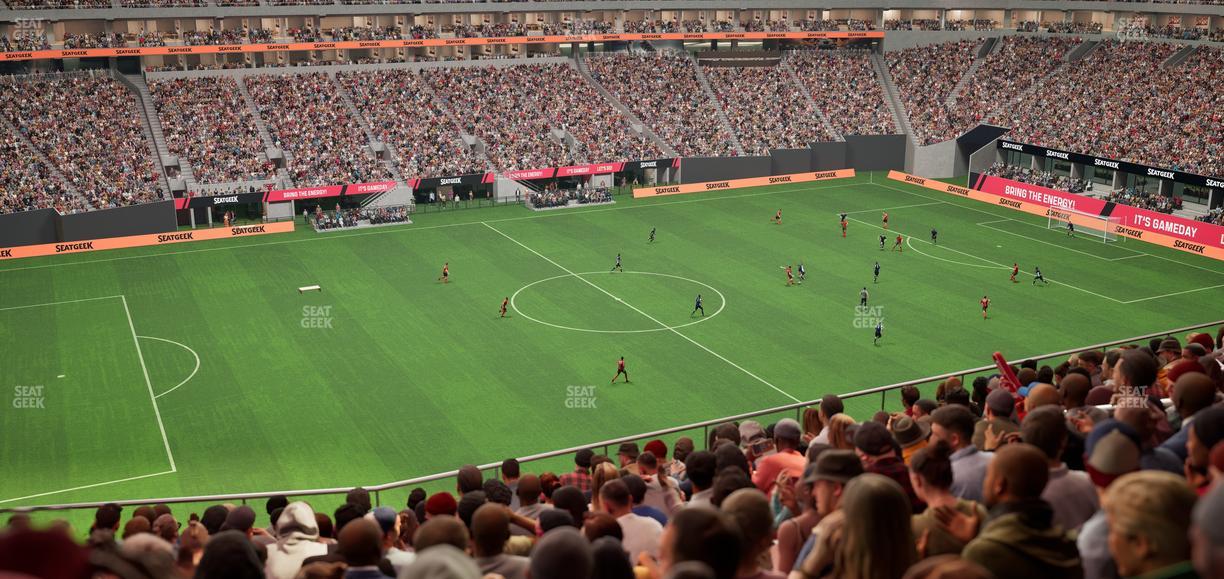 Mercedes-Benz Stadium - Section 241 Seat View