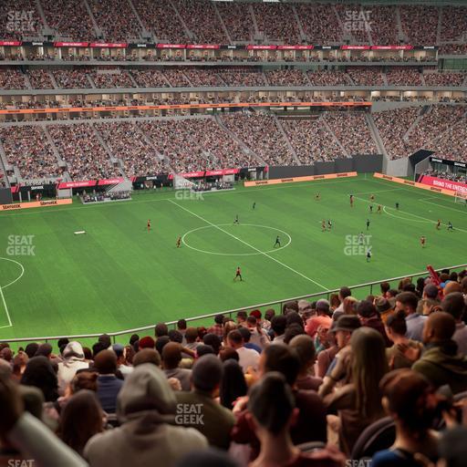 Mercedes-Benz Stadium - Section 241 Seat View