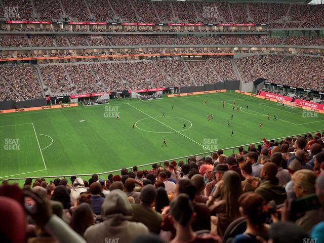 Mercedes-Benz Stadium - Section 241 Seat View