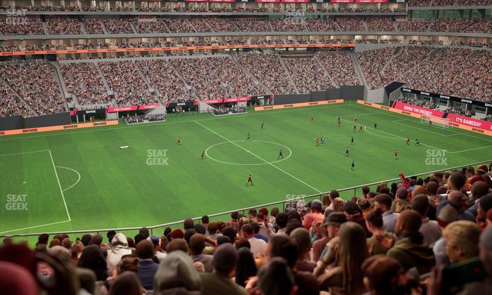 Mercedes-Benz Stadium - Section 241 Seat View