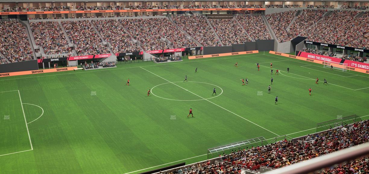 Mercedes-Benz Stadium - Section 241 Seat View