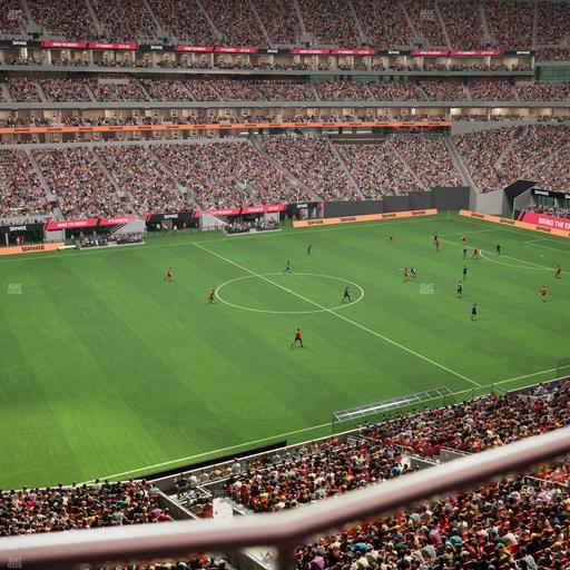 Mercedes-Benz Stadium - Section 241 Seat View