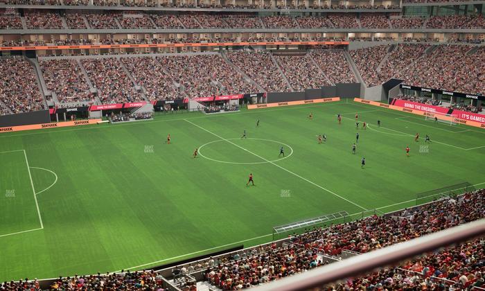 Mercedes-Benz Stadium - Section 241 Seat View