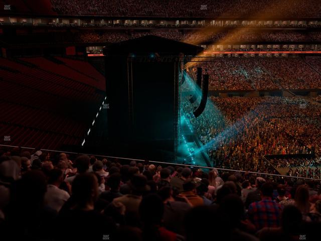 Mercedes-Benz Stadium - Section 242 Seat View